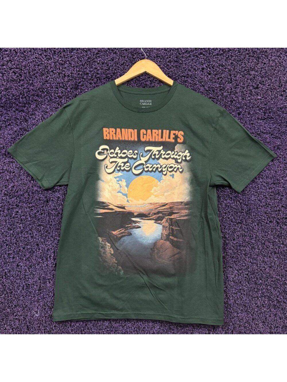 Brandi Carlile Echoes Through The Canyon T-Shirt Size XXXL